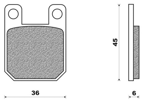 Blok hamulca tarczowego FD0094 AJP 61761