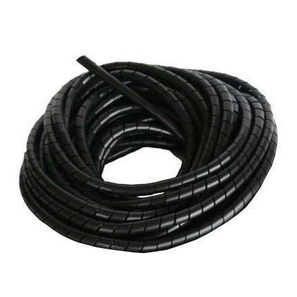 Osłona ramy kabla spirala 9-30mm czarna (25m)