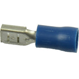 BOFIX Cable Shoe Amp Woman Plat 4,8 mm Blue (25st)