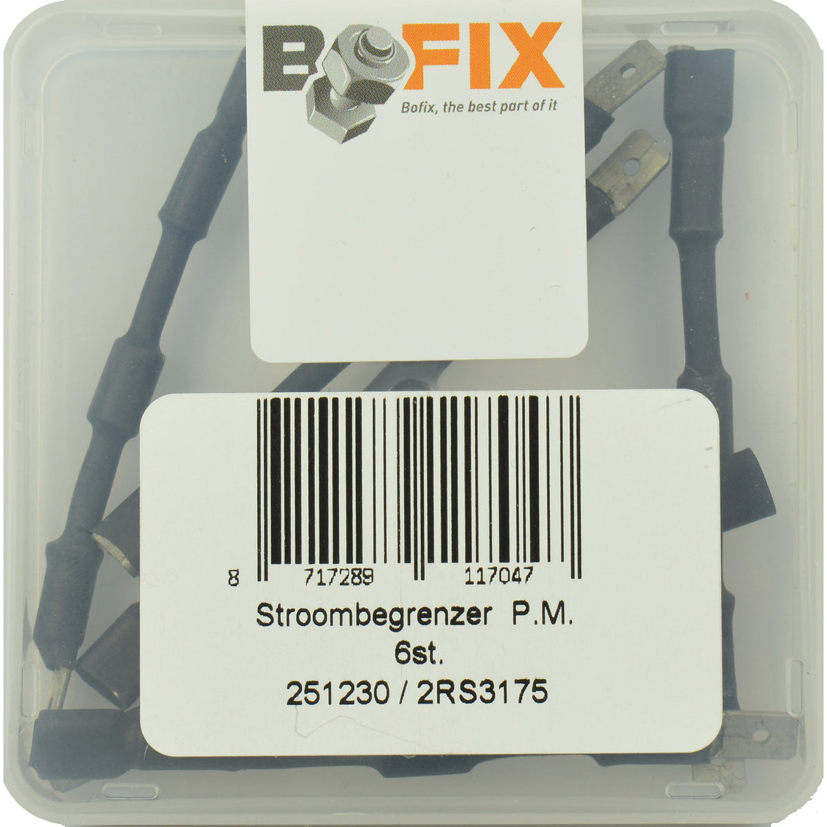 Bofix opornik noflash do tylnej lampy motoroweru (6szt)