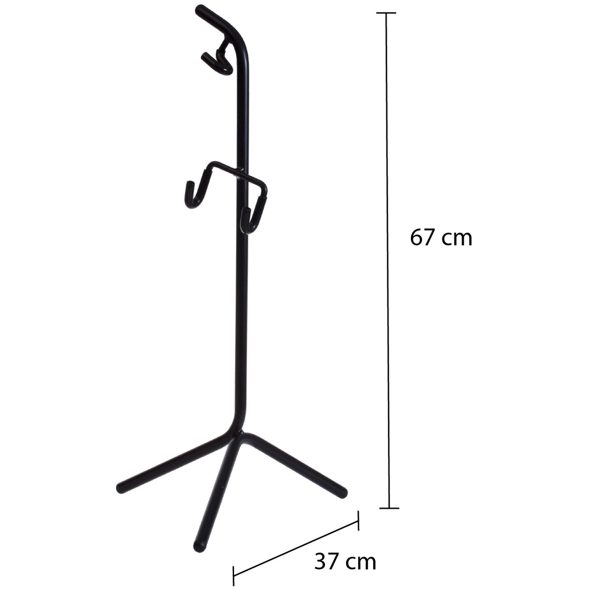 STECO Show Stand Stand Stand Display 3-L-LEG MATT Black