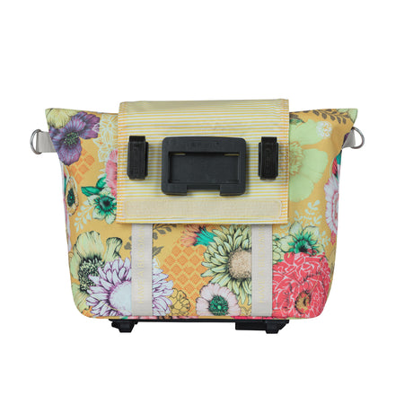 Basil Bloom Field MIK Fietshandbag - Geel, kompaktowy i trwały - 8-11L