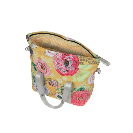 Basil Bloom Field MIK Fietshandbag - Geel, kompaktowy i trwały - 8-11L