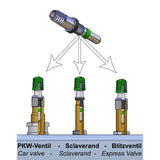 Biała etykieta Binnen Valve DV HV | Valiel | DV HV | Aluminium