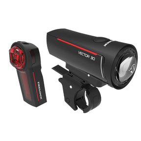 Zestaw oświetlenia Trelock LS 300 I-Go Vect Gold Set