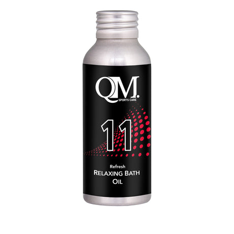 QM Sport Care QM Sportscare 11 butelka relaksującego oleju do kąpieli 100 ml