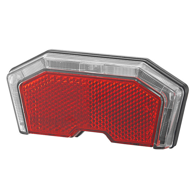 Lampka tylna Union do roweru elektrycznego (6-15 V) 3xLED. 50+80mm