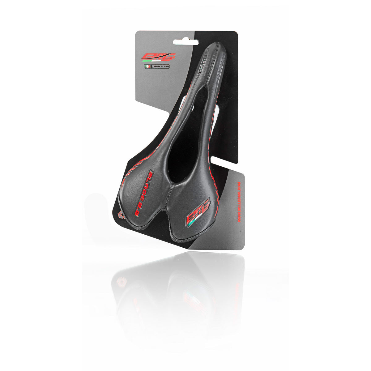 Selle Monte Grappa Monte Grappa Saddle BMG Blade 2.0 Black Red