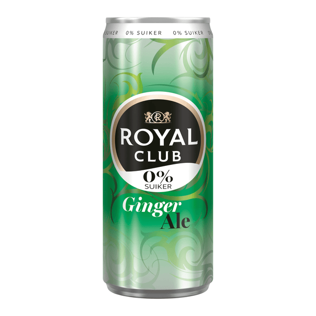 Royal Club Ginger Ale 0% puszka (12x 25cl)