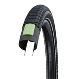 Schwalbe super moto-x - przewodowy - addix - dd - greenguard - 26x2,40 - czarny + reflex