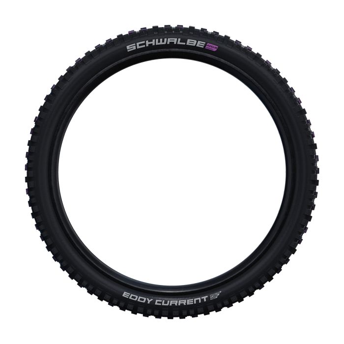 Przód wiroprądowy Schwalbe - tło - addix ultra soft - super trail - 29x2,40 - czarny