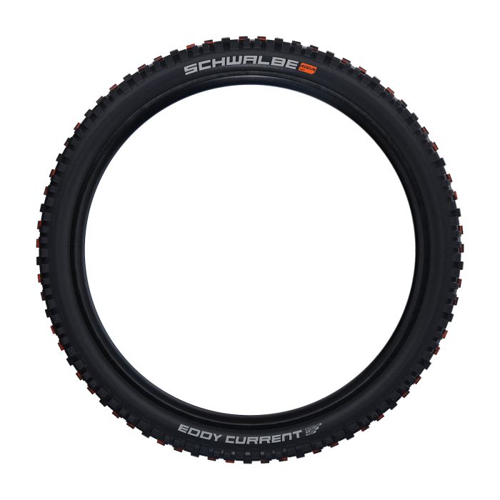 Przód wiroprądowy Schwalbe - tło - addix soft - super trail - 29x2,40 - czarny