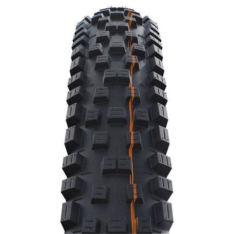 Schwalbe nobby nic - tło - addix soft - super szlifowany - 27,5x2,40 - czarny