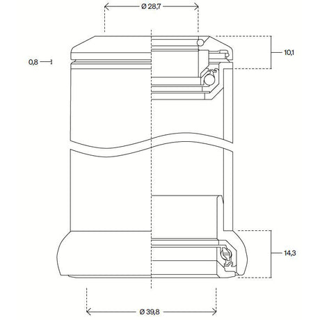 Deda Ball Head Set 1 POB SUMI Zintegrowane