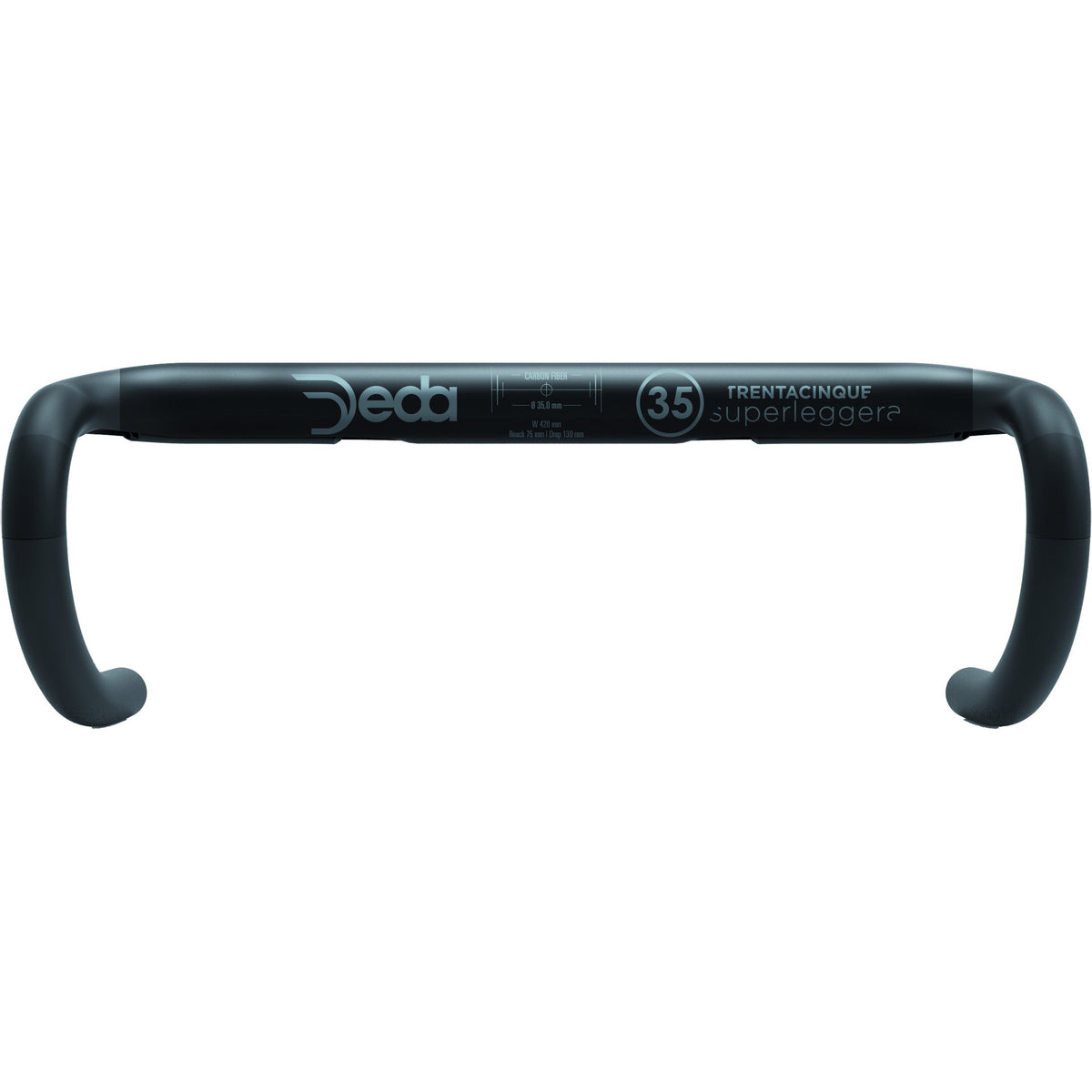 Deda Kierowanie Bend Superleggera 35 Carbon 42 cm POB
