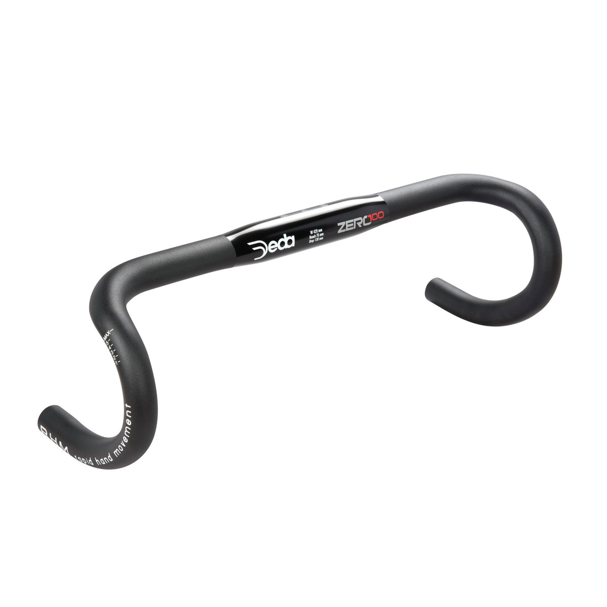 Kierownica Deda Zero100 rhm 42cm czarne aluminium