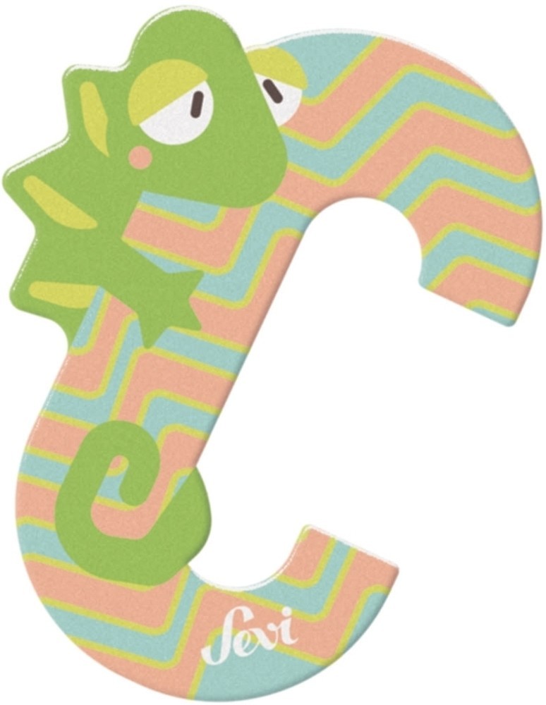 Sevi litera c kameleon: 10 cm (83003)
