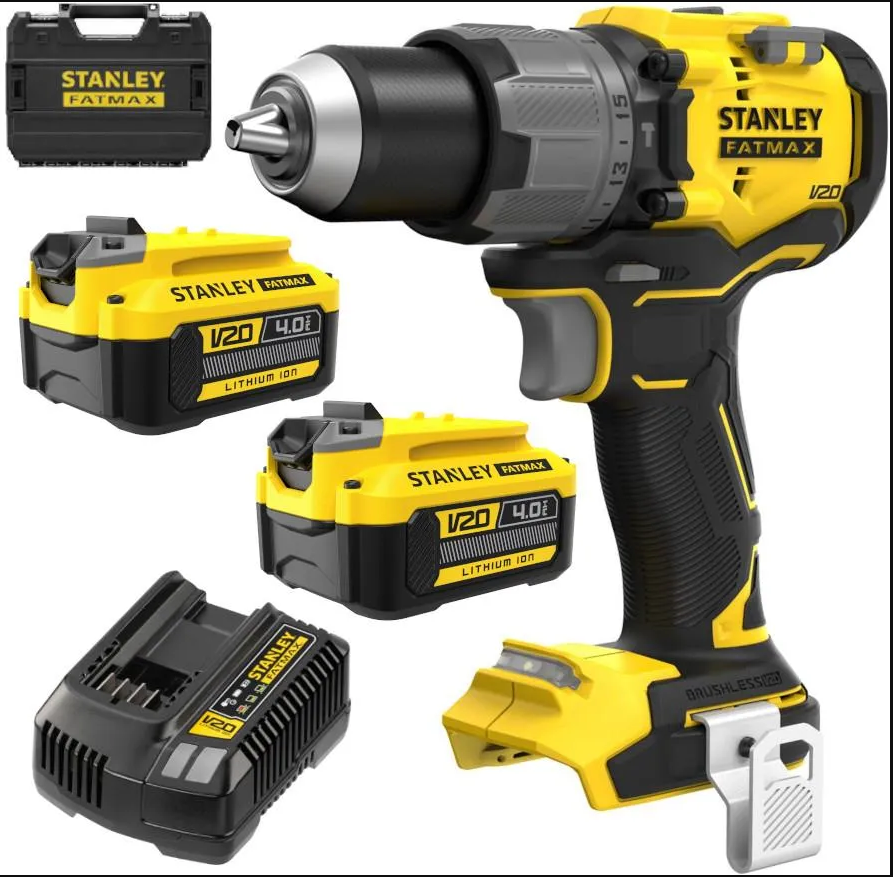 Stanley slagschroevendraaier v20 sfmcd726m2t 2x4ah pro-stack