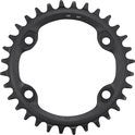 Shimano Blad 34T 4-rarm 96 Czarna wąska szeroka szeroka alu a-symetryczna