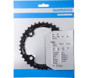 Tarcza Shimano FC-T521 Podkładka do zębatki łańcuchowej. fc-t521 36t al 4-ramienny 104mm