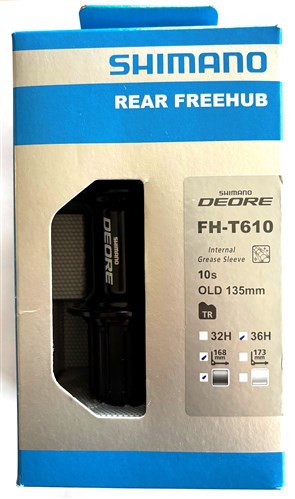 Shimano a-hub 8 9 10 V hak kasetowy fh-t610 deoer