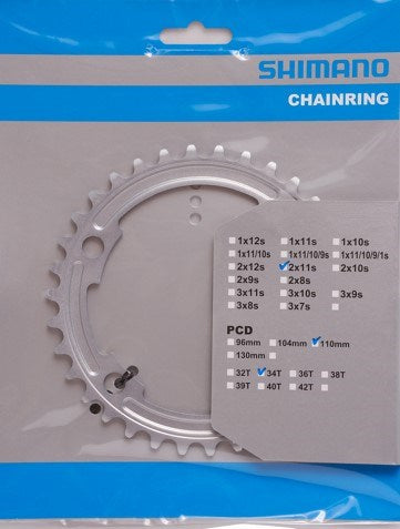 Łańcuch Shimano Top 105 11 V 34T Y1ph34010 FC-5800 Srebrny