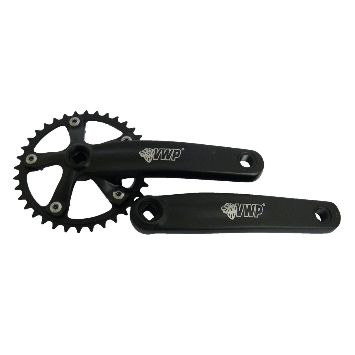Korba VWP 36t BMX mini-junior 170mm czarna