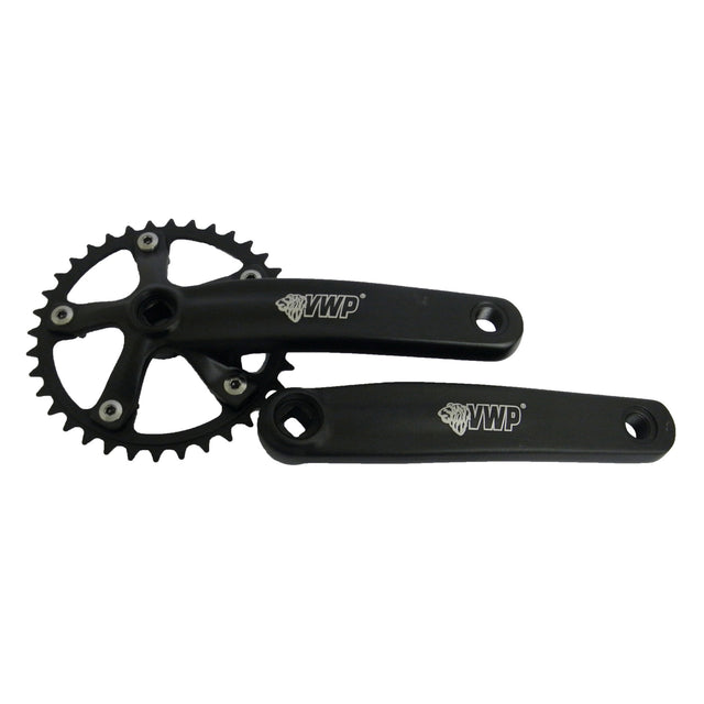 Korba VWP 36t BMX mini-junior 170mm czarna