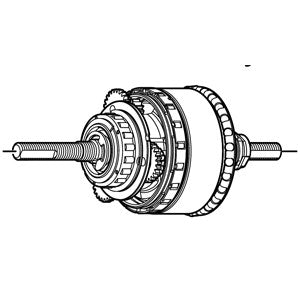 Shimano Nexus 8 wnętrza SG-C6001 8R30 8R31 C6000 8R