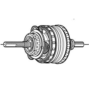 Shimano Nexus 8 wnętrze SG-C6011 8R35 8R36 C6010-8R