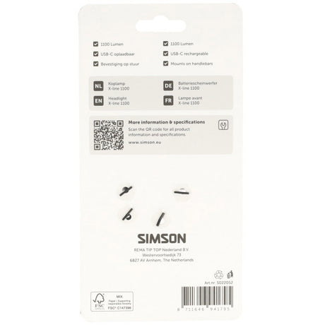 Reflektor Simson Aurora x-line 1100