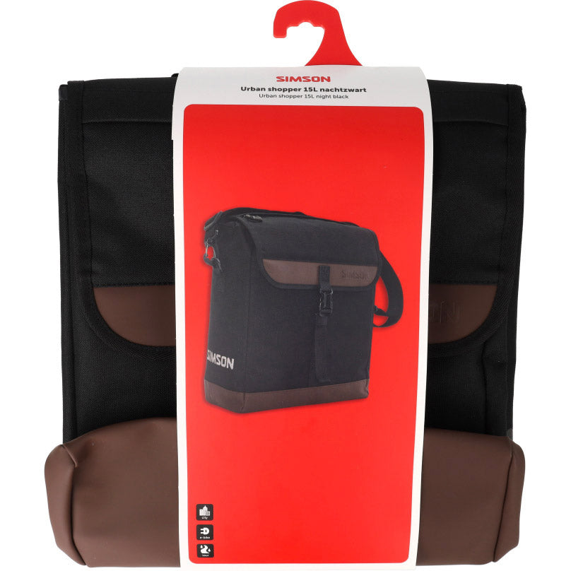 Rema tip top holandia b.v. torba Simson Urban Single | czarny | 15l