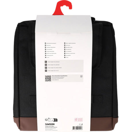 Rema tip top holandia b.v. torba Simson Urban Single | czarny | 15l
