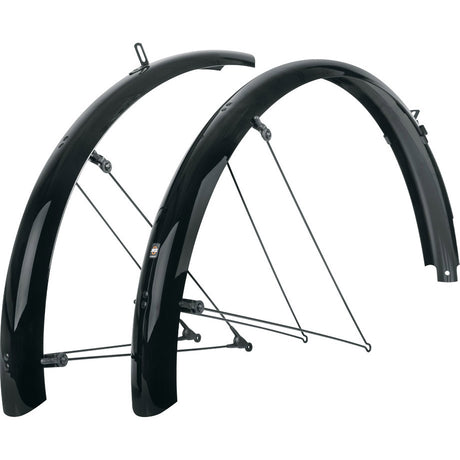 Zestaw błotników Sks 27,5 - 29 bluemels basic 65mm czarne PCV