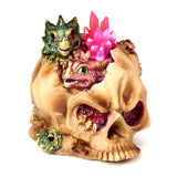 Kryształowa czaszka Elements Baby Dragon