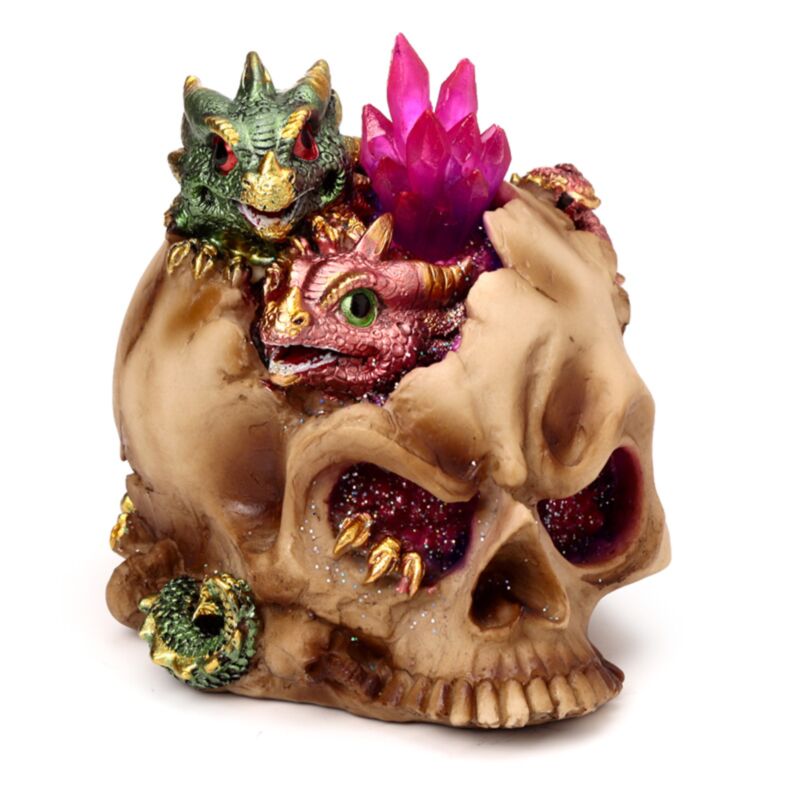 Kryształowa czaszka Elements Baby Dragon