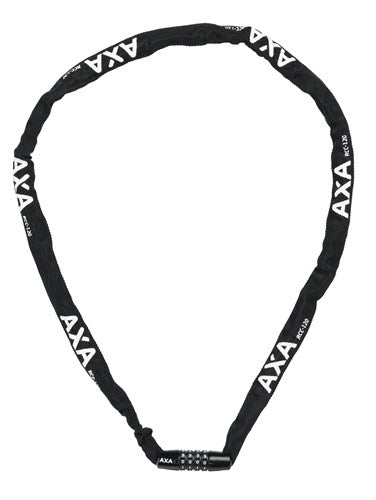 Zapięcie łańcuchowe Axa sztywne RCC 120x3,5 - czarne