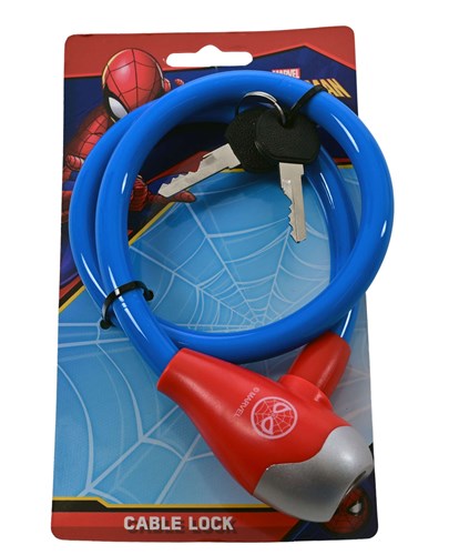 Zapięcie rowerowe Spiderman o długości 12mm - 65cm