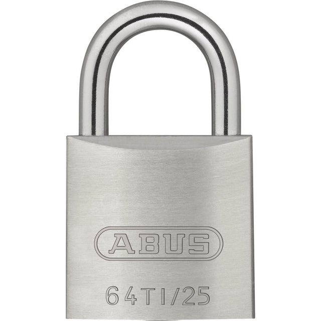 Padlock titalium 64Ti 25 Grey - 25 mm