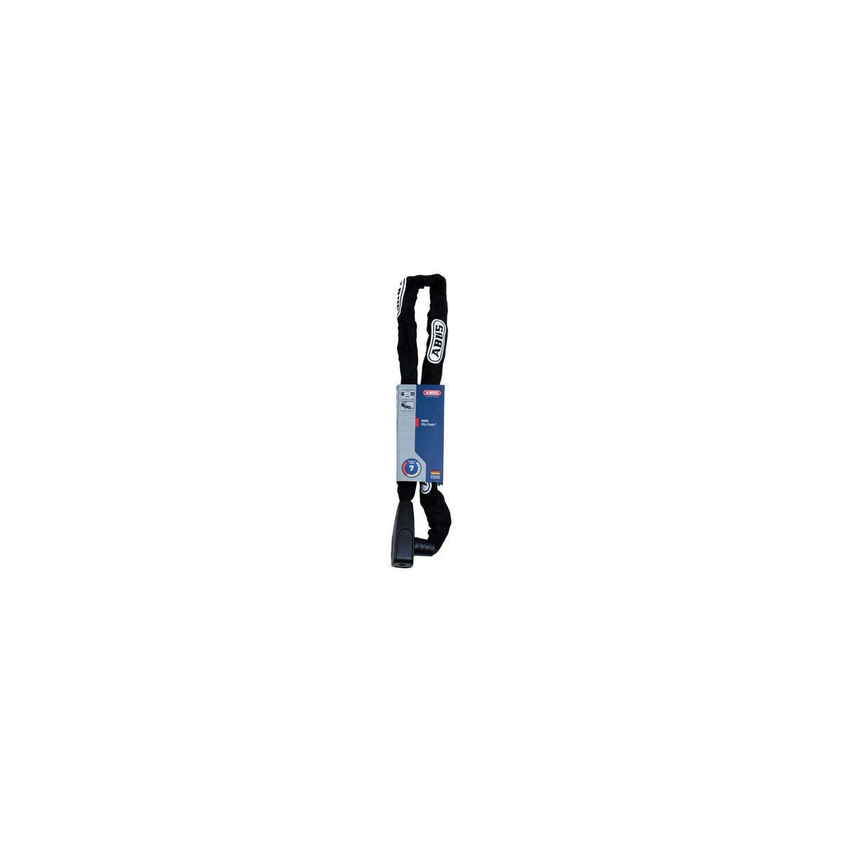 Abus CityChain 8800 95 2.0 Black - łańcucha blokady 95 cm