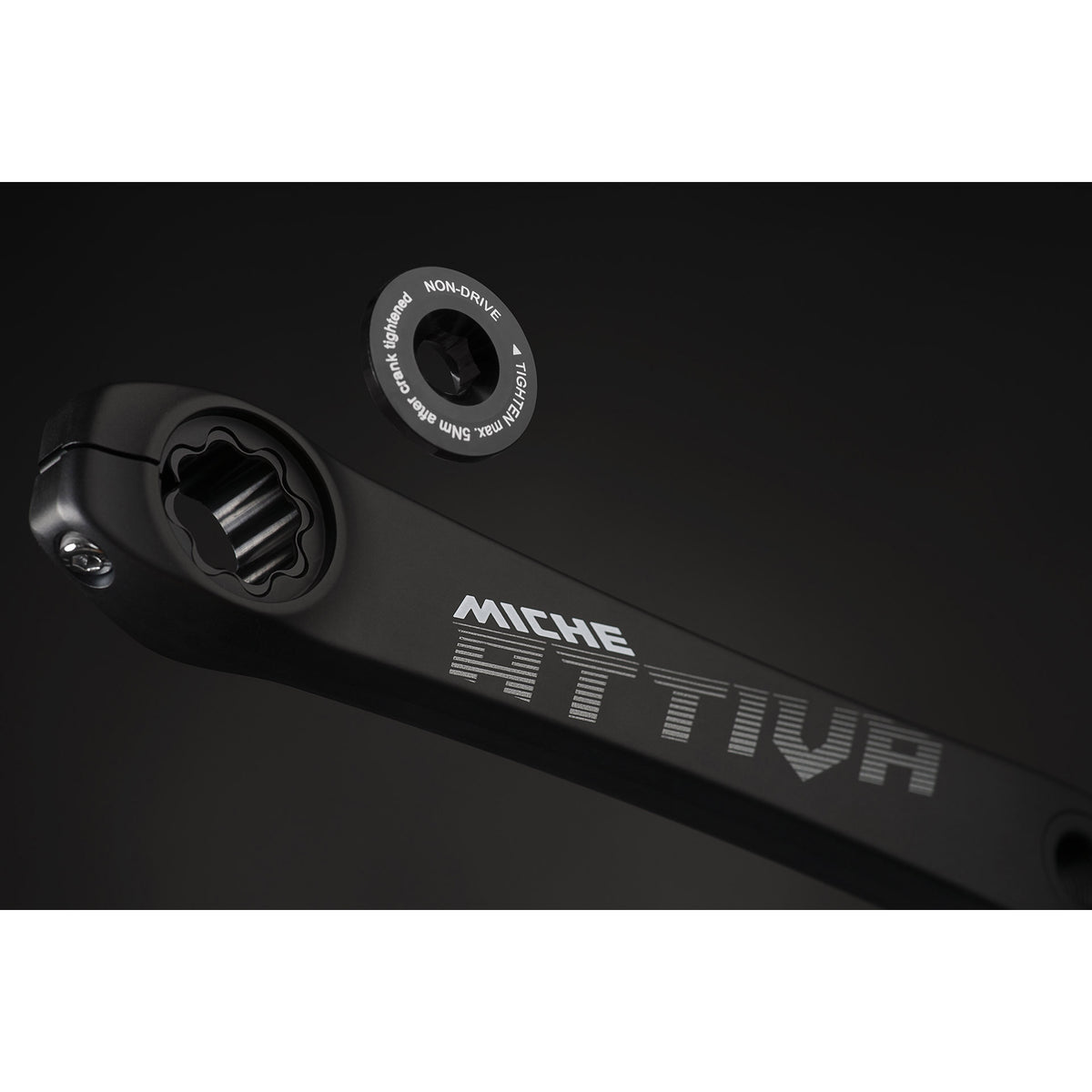 Miche Cranket Attiva z SRM Powerpeter 172 mm 36 52 Boxed