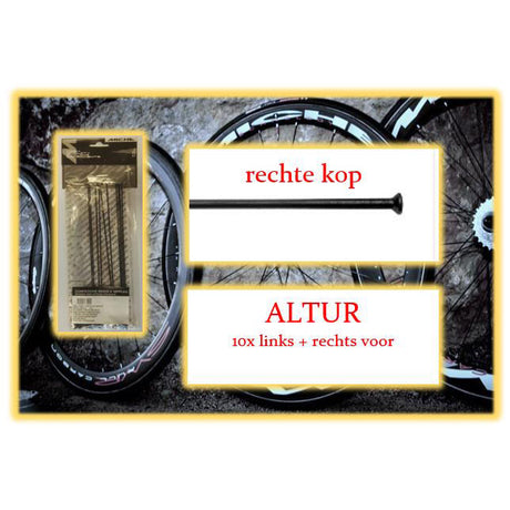 Szprycha Miche altur 278mm lv+rv czarna (10szt)