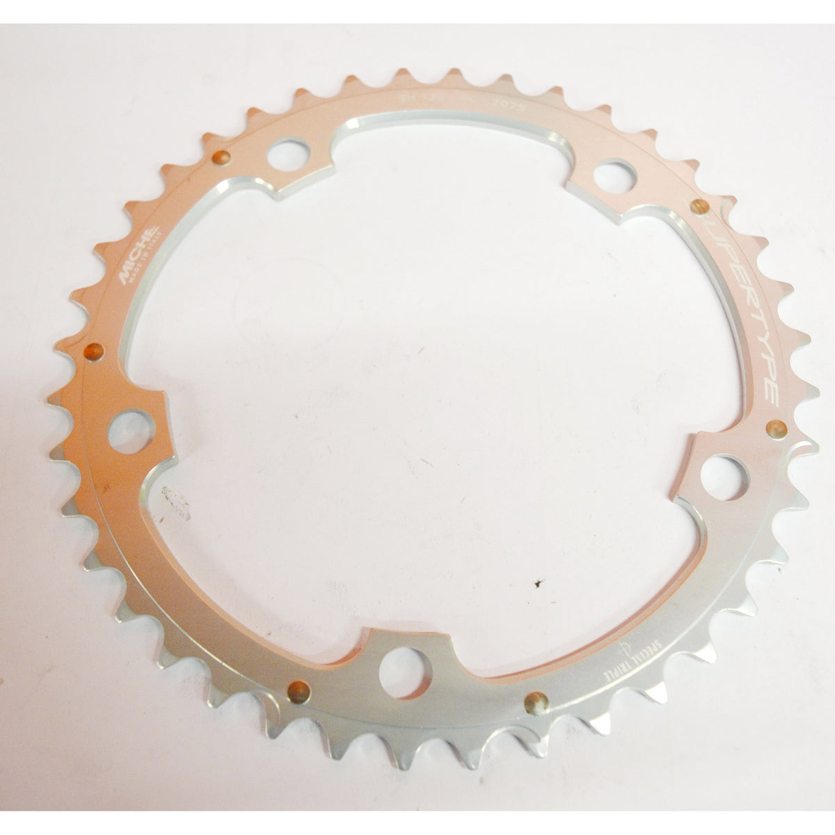 Tarcza zębata Miche supertype 130 40t shimano potrójnie srebrna
