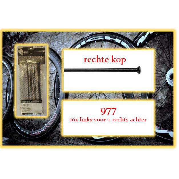 Szprycha Miche 977 hs 273mm lv+ra czarna (10szt)