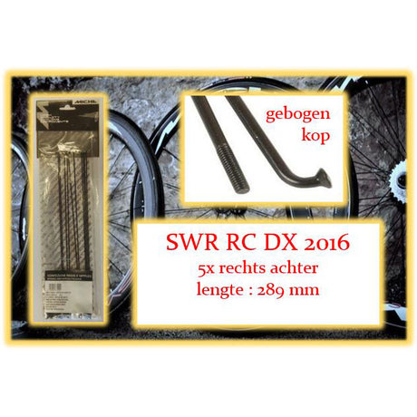 Szprycha Miche swr fc rc dx 289mm ra czarna (5szt)