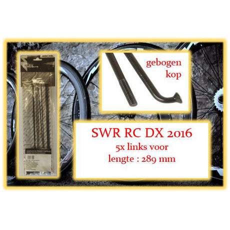 Szprycha Miche swr fc rc dx 289mm lv czarna (5szt)