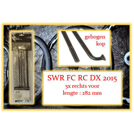 Szprycha Miche swr fc rc dx 282mm rv czarna (5szt)