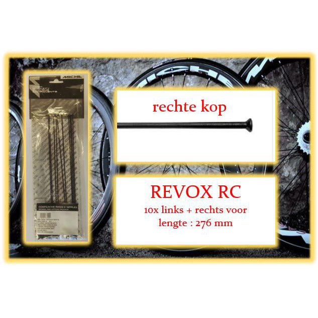 Miche Spaak+nip. 10x LV+RV Revox RC Wire widea