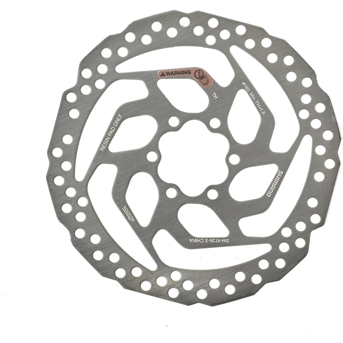 Shimano bremsscheibe sm-rt26 podkładka tarcze hamulcowe rt26 160mm 6l rt26s