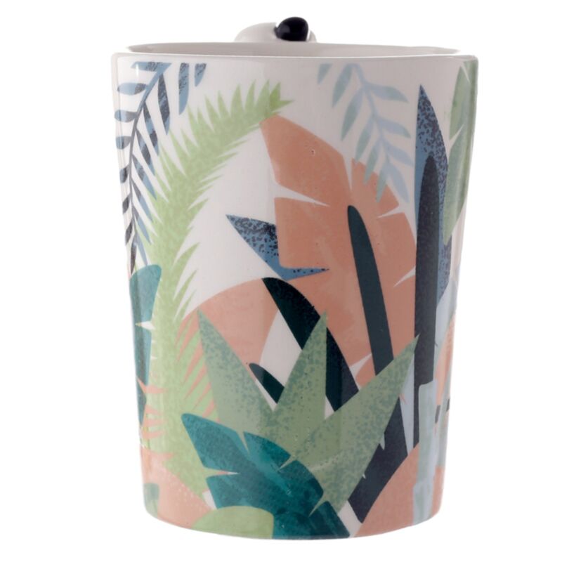 Kubek ceramiczny w kształcie Pandaramy z uchwytem